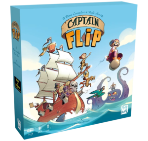 Captain flip board game front cover