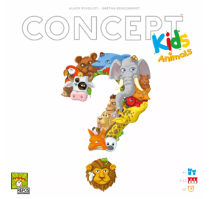 concept kids animals board game cover